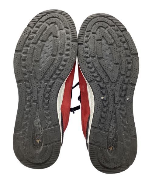 atlantic stars（アトランティックスターズ）atlantic stars (アトランティックスターズ) CETUS ローカットスニーカー レッド×ネイビー サイズ:42の古着・服飾アイテム