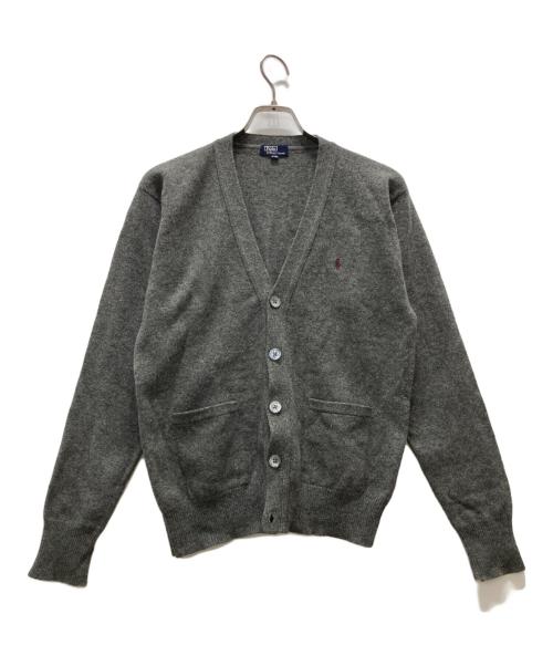 POLO RALPH LAUREN（ポロ・ラルフローレン）POLO RALPH LAUREN (ポロ・ラルフローレン) Vネックカーディガン グレー サイズ:170の古着・服飾アイテム