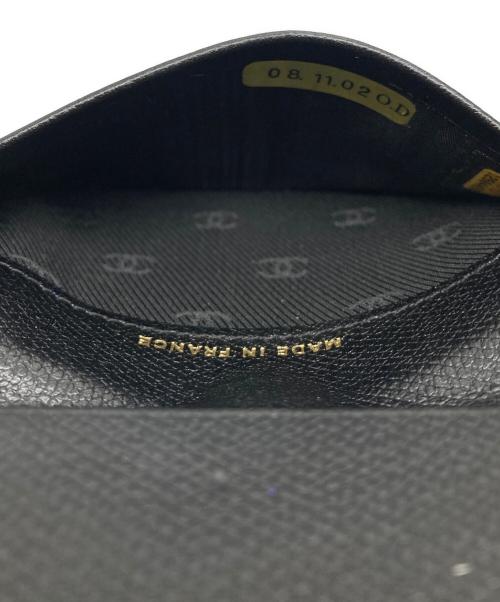 CHANEL（シャネル）CHANEL (シャネル) カードケース ブラックの古着・服飾アイテム