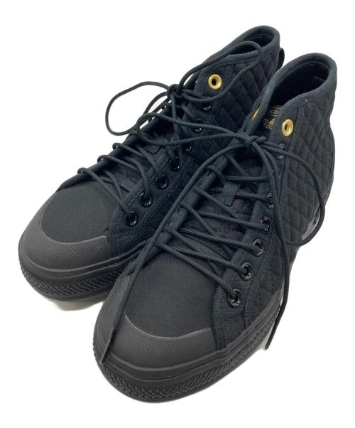 adidas Originals（アディダスオリジナル）adidas originals (アディダスオリジナル) ミッドカットスニーカー ブラック サイズ:24.5の古着・服飾アイテム