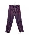 ）の古着「ジップウエスタンパンツ」｜パープル