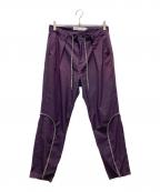 HIGH-GATEハイゲート）の古着「ジップウエスタンパンツ」｜パープル