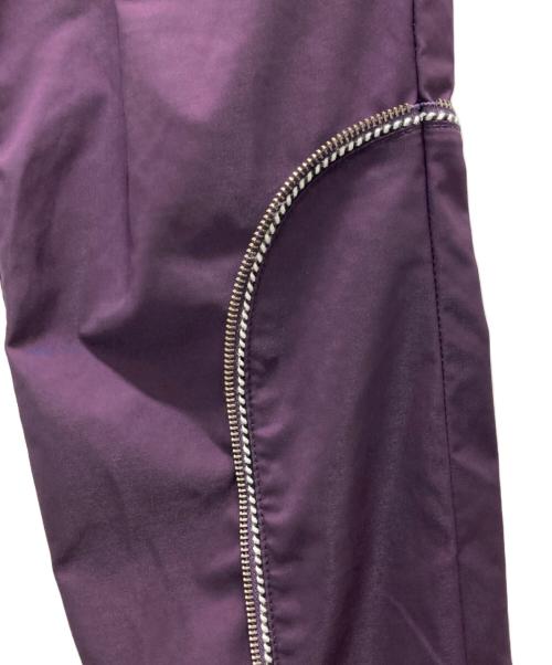 HIGH-GATE（ハイゲート）HIGH-GATE (ハイゲート) ジップウエスタンパンツ パープル サイズ:1の古着・服飾アイテム