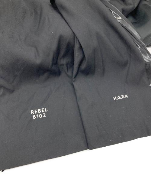 HIGH-GATE（ハイゲート）HIGH-GATE (ハイゲート) リメイク調トラックパンツ ブラック サイズ:2の古着・服飾アイテム