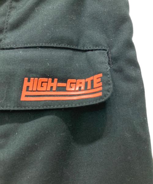 HIGH-GATE（ハイゲート）HIGH-GATE (ハイゲート) センタージップパンツ グリーン サイズ:2の古着・服飾アイテム
