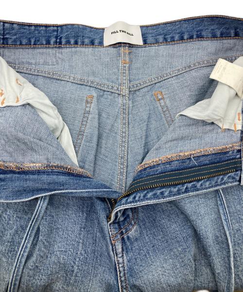 FILL THE BILL（フィルザビル）FILL THE BILL (フィルザビル) オーガニック ビッグ5ポケットデニム ブルー サイズ:1の古着・服飾アイテム
