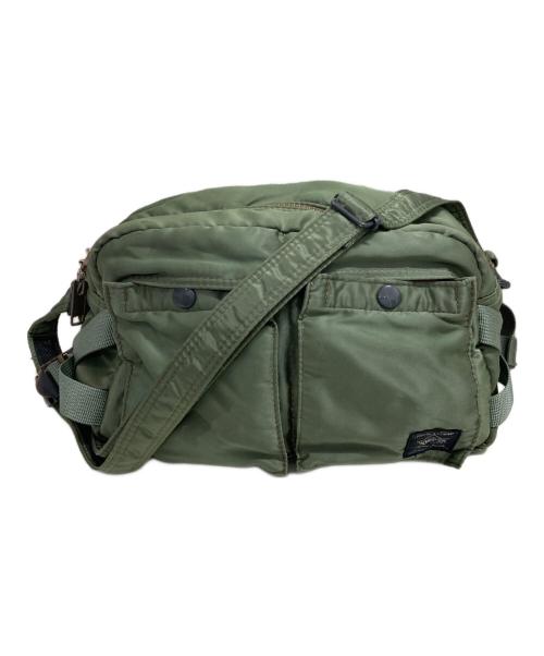 PORTER（ポーター）PORTER (ポーター) 2WAYウエストバッグ グリーンの古着・服飾アイテム