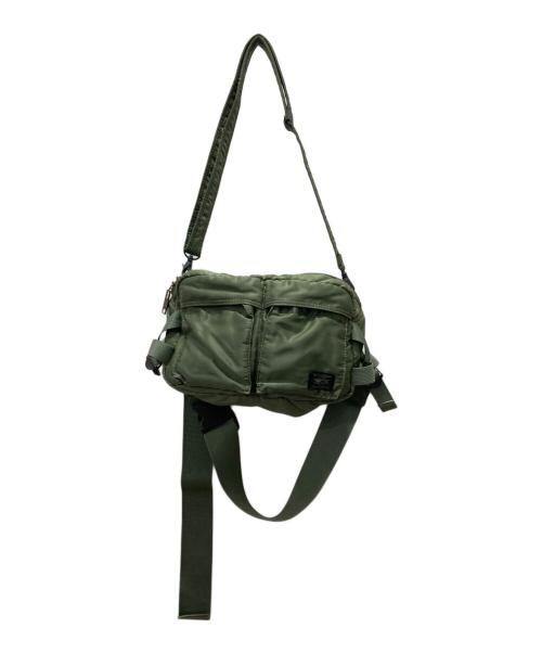 PORTER（ポーター）PORTER (ポーター) 2WAYウエストバッグ グリーンの古着・服飾アイテム