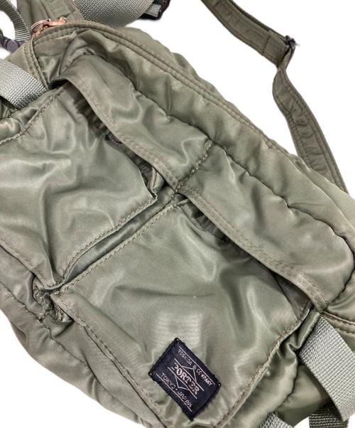 PORTER（ポーター）PORTER (ポーター) 2WAYウエストバッグ グリーンの古着・服飾アイテム