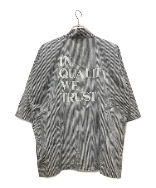 VISVIM（ビズビム）VISVIM (ビズビム) happi hickory IN QUALITY WE TRUST グレー サイズ:3の古着・服飾アイテム