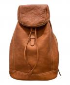 土屋鞄ツチヤカバン）の古着「トーンオイルヌメ ソフトバックパック」｜ブラウン