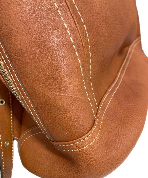 土屋鞄（ツチヤカバン）土屋鞄 (ツチヤカバン) トーンオイルヌメ ソフトバックパック ブラウンの古着・服飾アイテム