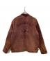 Pao.de.lo (パオデロ) レザーロゴブルゾン ブラウン サイズ:M：4000円