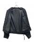 中古・古着 HARE (ハレ) トロミ A-2ブルゾン ブラック サイズ:F：4000円