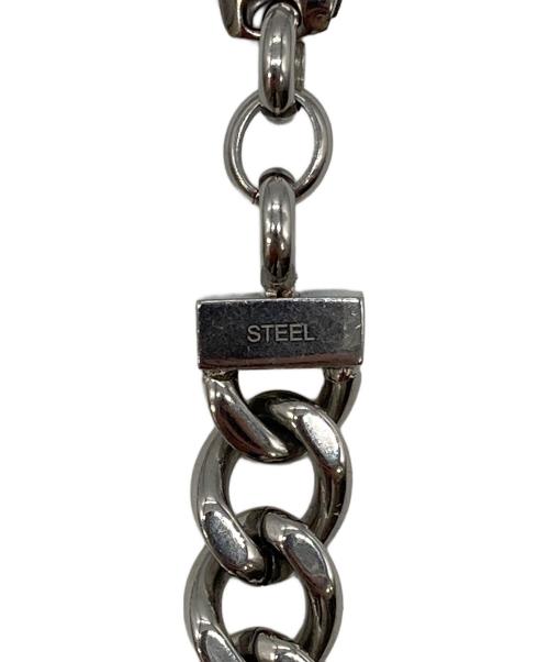 DIESEL（ディーゼル）DIESEL (ディーゼル) チェーンブレスレット シルバーの古着・服飾アイテム