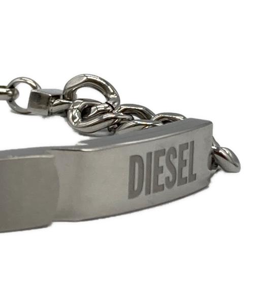 DIESEL（ディーゼル）DIESEL (ディーゼル) チェーンブレスレット シルバーの古着・服飾アイテム