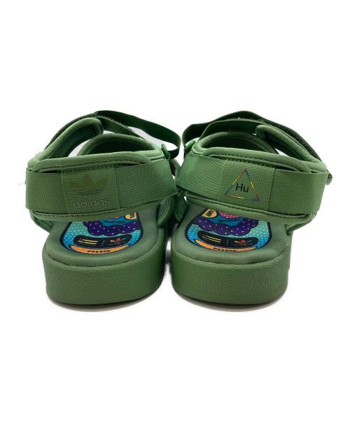 adidas（アディダス）adidas (アディダス) Pharrell Williams (ファレルウィリアムス) Adilette 2 グリーン サイズ:28.5の古着・服飾アイテム