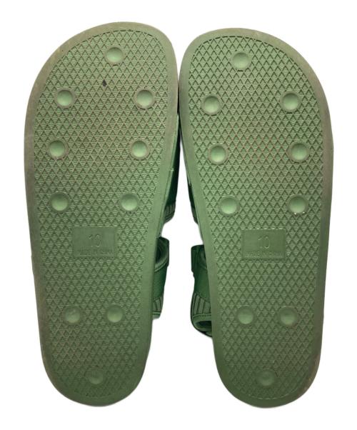 adidas（アディダス）adidas (アディダス) Pharrell Williams (ファレルウィリアムス) Adilette 2 グリーン サイズ:28.5の古着・服飾アイテム