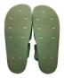中古・古着 adidas (アディダス) Pharrell Williams (ファレルウィリアムス) Adilette 2 グリーン サイズ:28.5：3500円