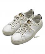 MCMエムシーエム）の古着「ローカットスニーカー」｜ホワイト