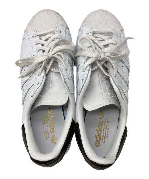 adidas（アディダス）adidas (アディダス) BEAUTY&YOUTH (ビューティーアンドユース) ローカットスニーカー ホワイト サイズ:27.5の古着・服飾アイテム