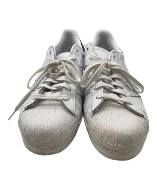 adidas（アディダス）adidas (アディダス) BEAUTY&YOUTH (ビューティーアンドユース) ローカットスニーカー ホワイト サイズ:27.5の古着・服飾アイテム