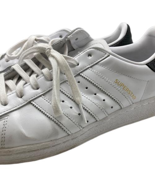 adidas（アディダス）adidas (アディダス) BEAUTY&YOUTH (ビューティーアンドユース) ローカットスニーカー ホワイト サイズ:27.5の古着・服飾アイテム