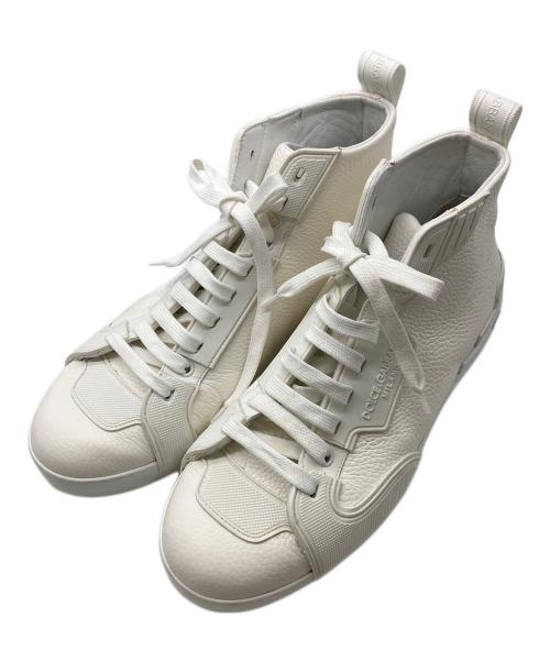 DOLCE & GABBANA（ドルチェ＆ガッバーナ）DOLCE & GABBANA (ドルチェ＆ガッバーナ) ハイカットスニーカー ホワイト サイズ:10の古着・服飾アイテム