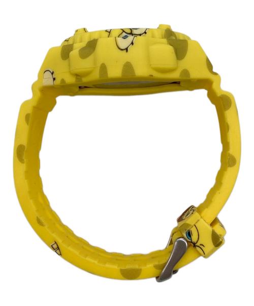 wize&ope（ワイズアンドオープ）wize&ope (ワイズアンドオープ) Spongeb Bob (スポンジ・ボブ) デジタルウォッチ イエローの古着・服飾アイテム