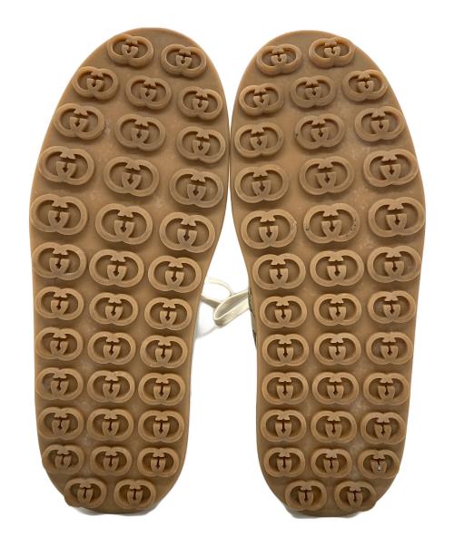 GUCCI（グッチ）GUCCI (グッチ) ハイカットスニーカー ブラウン サイズ:8の古着・服飾アイテム