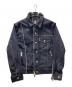 Bonum (ボナム) 再構築ジップデザイン デニムジャケット ブルー サイズ:M：8000円