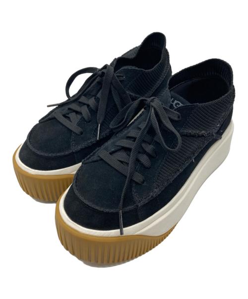 UGG（アグ）UGG (アグ) W EZ-DUZZIT LACE ブラック サイズ:24の古着・服飾アイテム