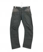 OAKLEYオークリー）の古着「ロゴカーブパンツ」｜グリーン