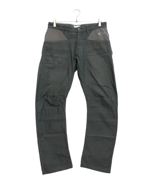 OAKLEY（オークリー）OAKLEY (オークリー) ロゴカーブパンツ グリーン サイズ:34の古着・服飾アイテム