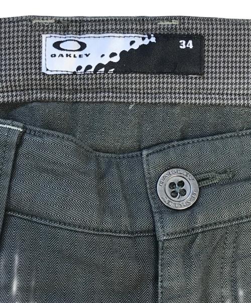 OAKLEY（オークリー）OAKLEY (オークリー) ロゴカーブパンツ グリーン サイズ:34の古着・服飾アイテム