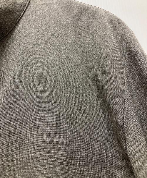 foufou（フーフー ザドレス）foufou (フーフー) high neck blouse グレー サイズ:表記無しの古着・服飾アイテム