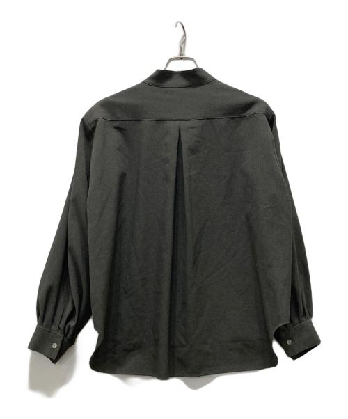 foufou（フーフー ザドレス）foufou (フーフー) high neck blouse グレー サイズ:表記無しの古着・服飾アイテム