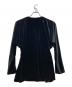 foufou (フーフー) velour button blouse ブラック サイズ:表記なし：7000円