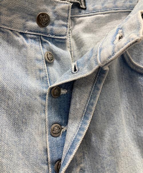 VERSACE JEANS SIGNATURE（ヴェルサーチジーンズシグネチャー）VERSACE JEANS SIGNATURE (ヴェルサーチジーンズシグネチャー) メデューサパッチ デニムパンツ インディゴ サイズ:33の古着・服飾アイテム