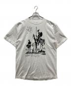 Pablo Picassoパブロ ピカソ）の古着「90's Don Quixote アートプリントTシャツ」｜ホワイト