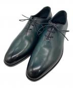 MonModelモンモデル）の古着「レザーシューズ」｜グリーン