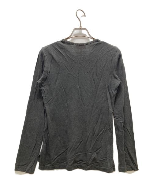 Vivienne Westwood RED LABEL（ヴィヴィアンウエストウッドレッドレーベル）Vivienne Westwood RED LABEL (ヴィヴィアンウエストウッドレッドレーベル) オーブ柄ロングスリーブカットソー グレー サイズ:1の古着・服飾アイテム