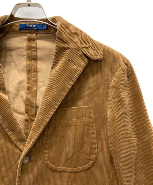 POLO RALPH LAUREN（ポロ・ラルフローレン）POLO RALPH LAUREN (ポロ・ラルフローレン) 段返3Bコーデュロイテーラードジャケット ブラウン サイズ:XSの古着・服飾アイテム