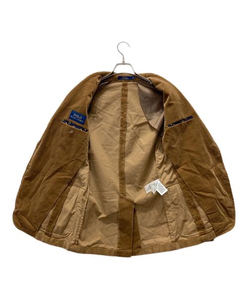 POLO RALPH LAUREN（ポロ・ラルフローレン）POLO RALPH LAUREN (ポロ・ラルフローレン) 段返3Bコーデュロイテーラードジャケット ブラウン サイズ:XSの古着・服飾アイテム