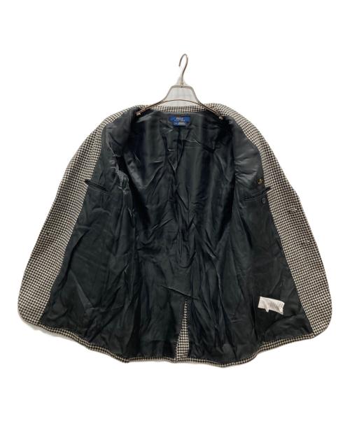 POLO RALPH LAUREN（ポロ・ラルフローレン）POLO RALPH LAUREN (ポロ・ラルフローレン) 千鳥柄テーラードジャケット グレー サイズ:SIZE 4(160)の古着・服飾アイテム