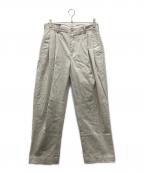 POLO RALPH LAURENポロ・ラルフローレン）の古着「2タックチノパンツ」｜グレー