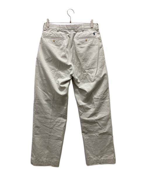 POLO RALPH LAUREN（ポロ・ラルフローレン）POLO RALPH LAUREN (ポロ・ラルフローレン) 2タックチノパンツ グレー サイズ:30の古着・服飾アイテム