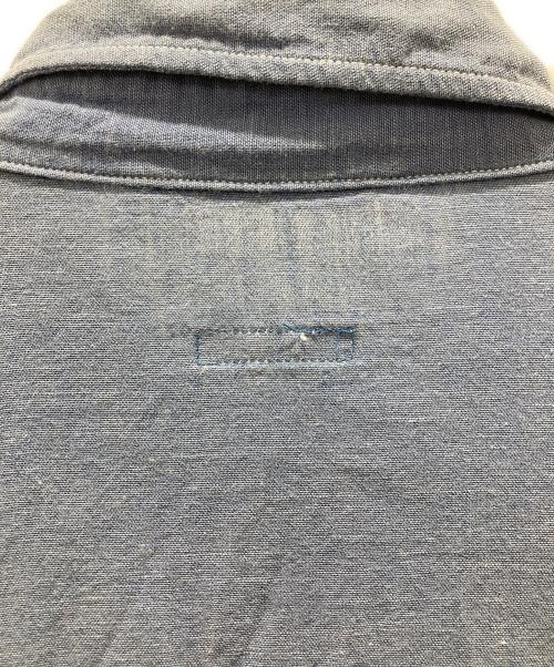 COMOLI（コモリ）COMOLI (コモリ) ベタシャン CPOシャツ ブルー サイズ:2の古着・服飾アイテム