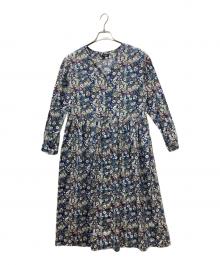 Marble SUD（マーブルシュッド）の古着「小花柄 シャツワンピース」｜マルチカラー