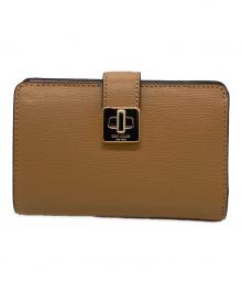 Kate Spade（ケイトスペード）の古着「2つ折り財布」｜ベージュ